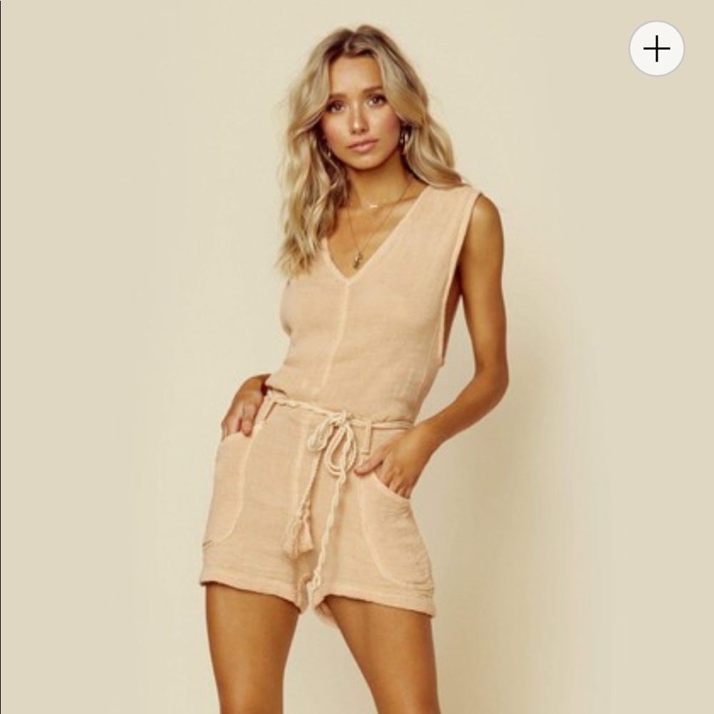 Jen’s Pirate Booty Cruise Romper Clay Medium